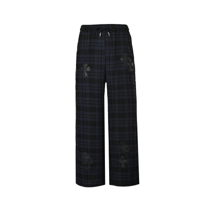 Chrome Hearts Linen Plaid Pants