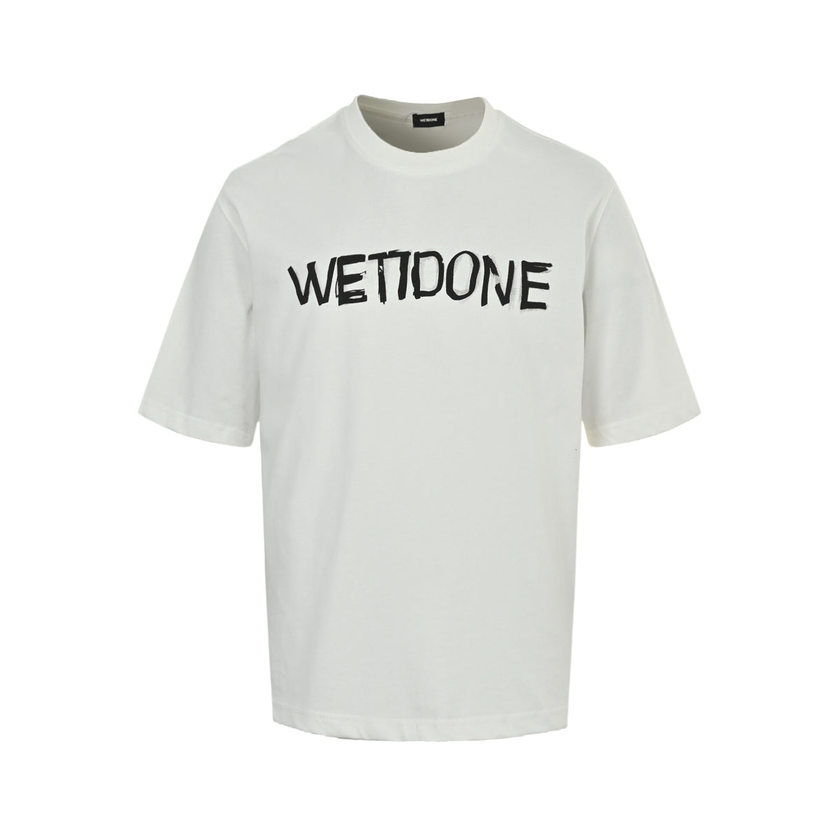 We11 Done graffiti letter print short sleeves