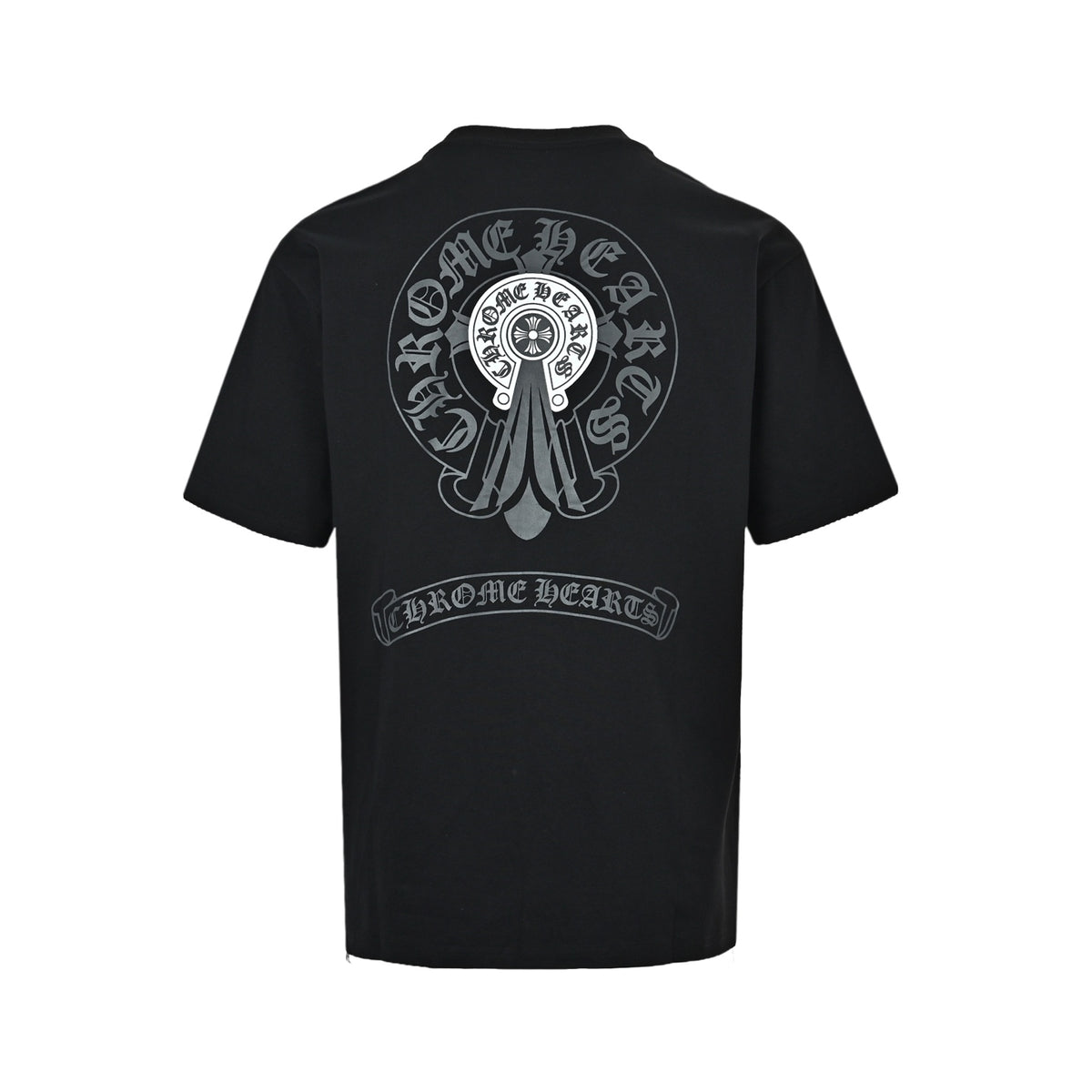 Chrome Hearts Colorful Sanskrit Letter Printed Short Sleeves
