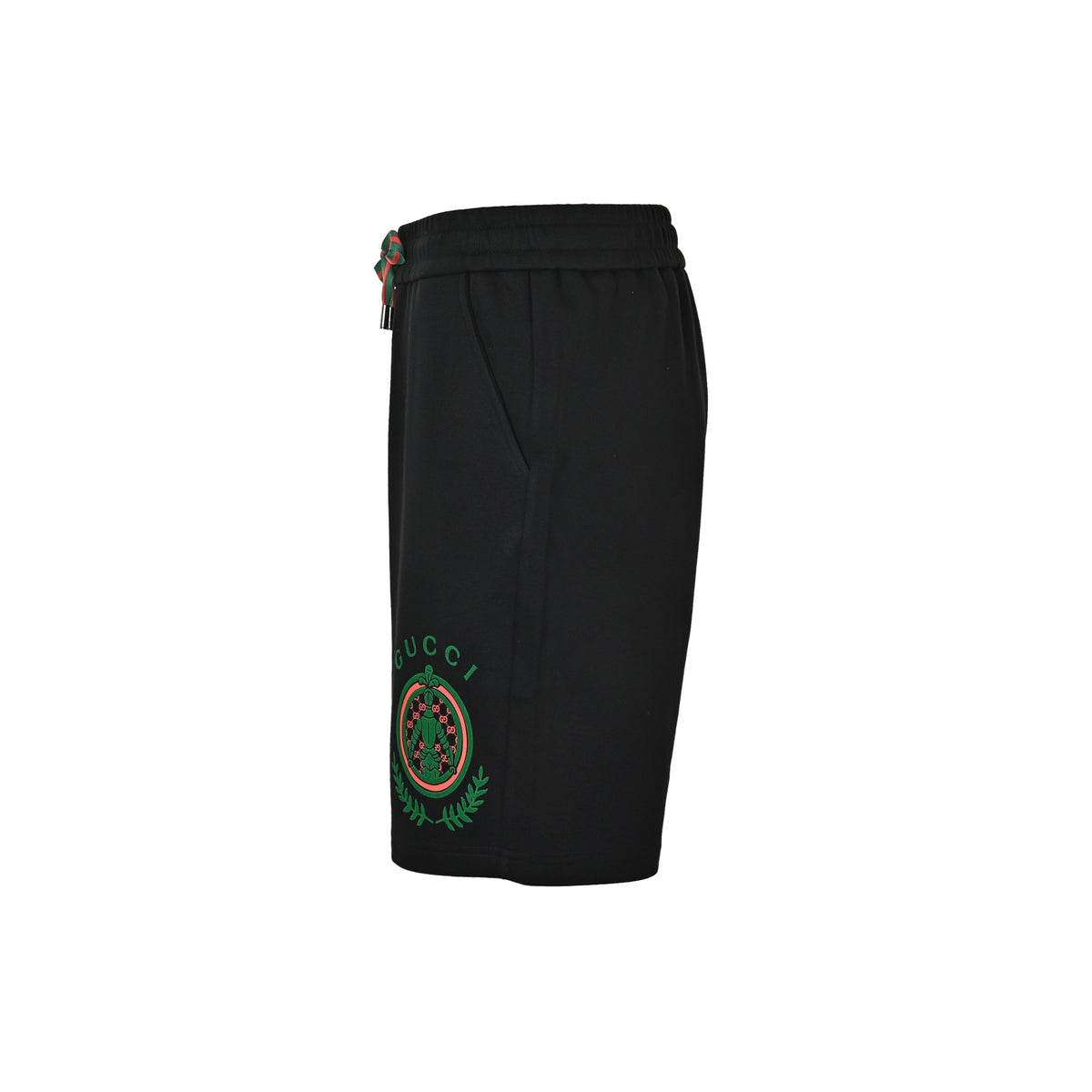 Gucci 26ss wheat knight flocked printed shorts
