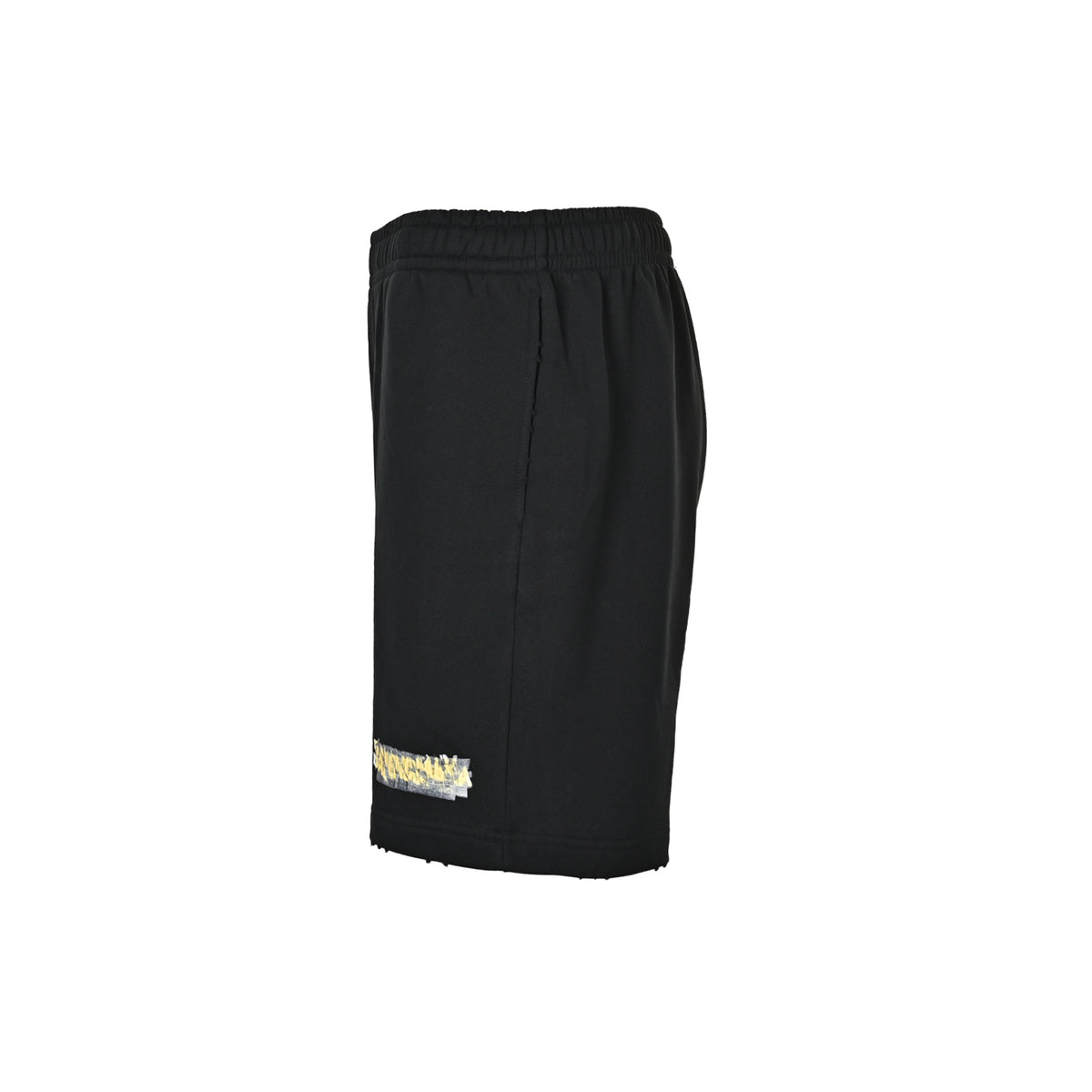 Balenciaga 26ss scrambled letter tape shorts