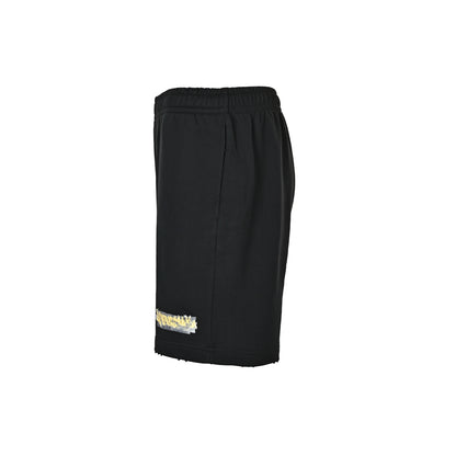 Balenciaga 26ss scrambled letter tape shorts