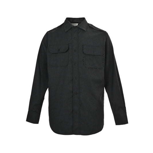Maison Margiela/Margiela MM6 topstitched wool shirt jacket