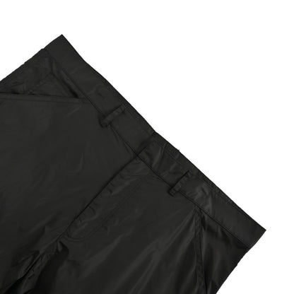 Prada 25Fw back flap pocket recycled nylon trousers