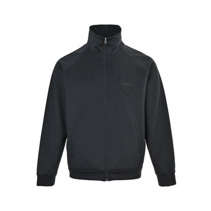 Prada 25Fw triangle cloth patch suit outer jacket