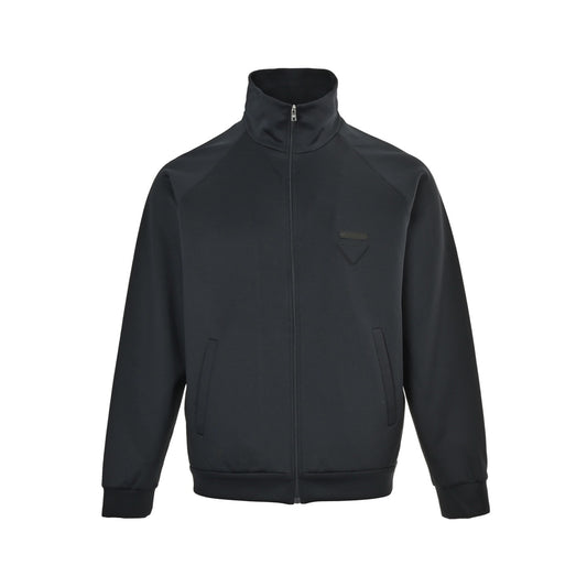 Prada 25Fw triangle cloth patch suit outer jacket