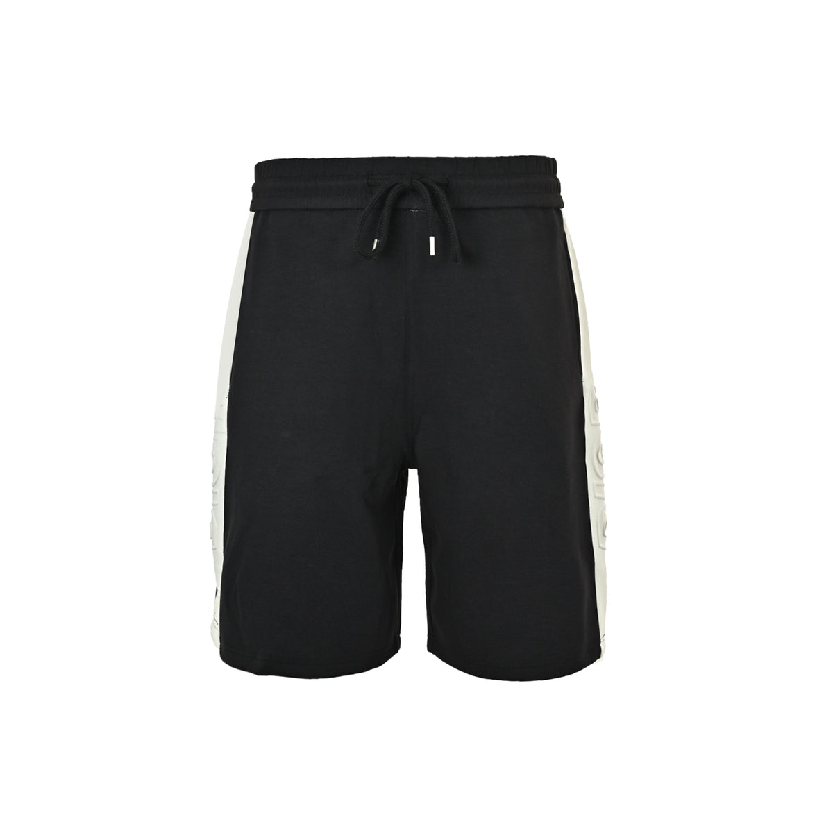 Dior shorts with contrasting color stitching and embossed logo on the side