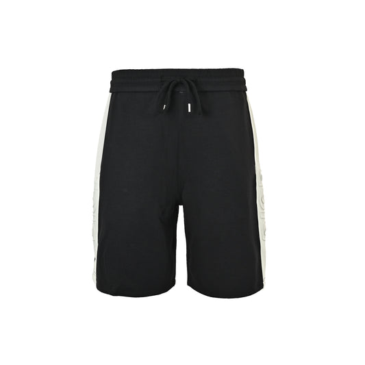 Dior shorts with contrasting color stitching and embossed logo on the side
