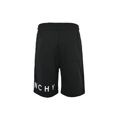 GIVENCHY three-dimensional embroidered letter shorts