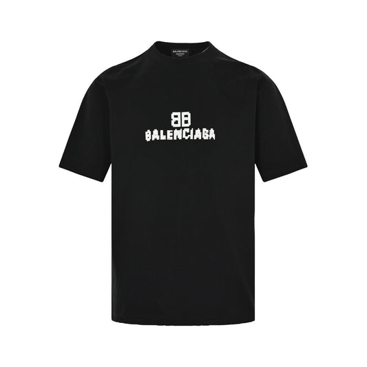 Balenciaga/Balanciaga 23ss mosaic print short sleeves