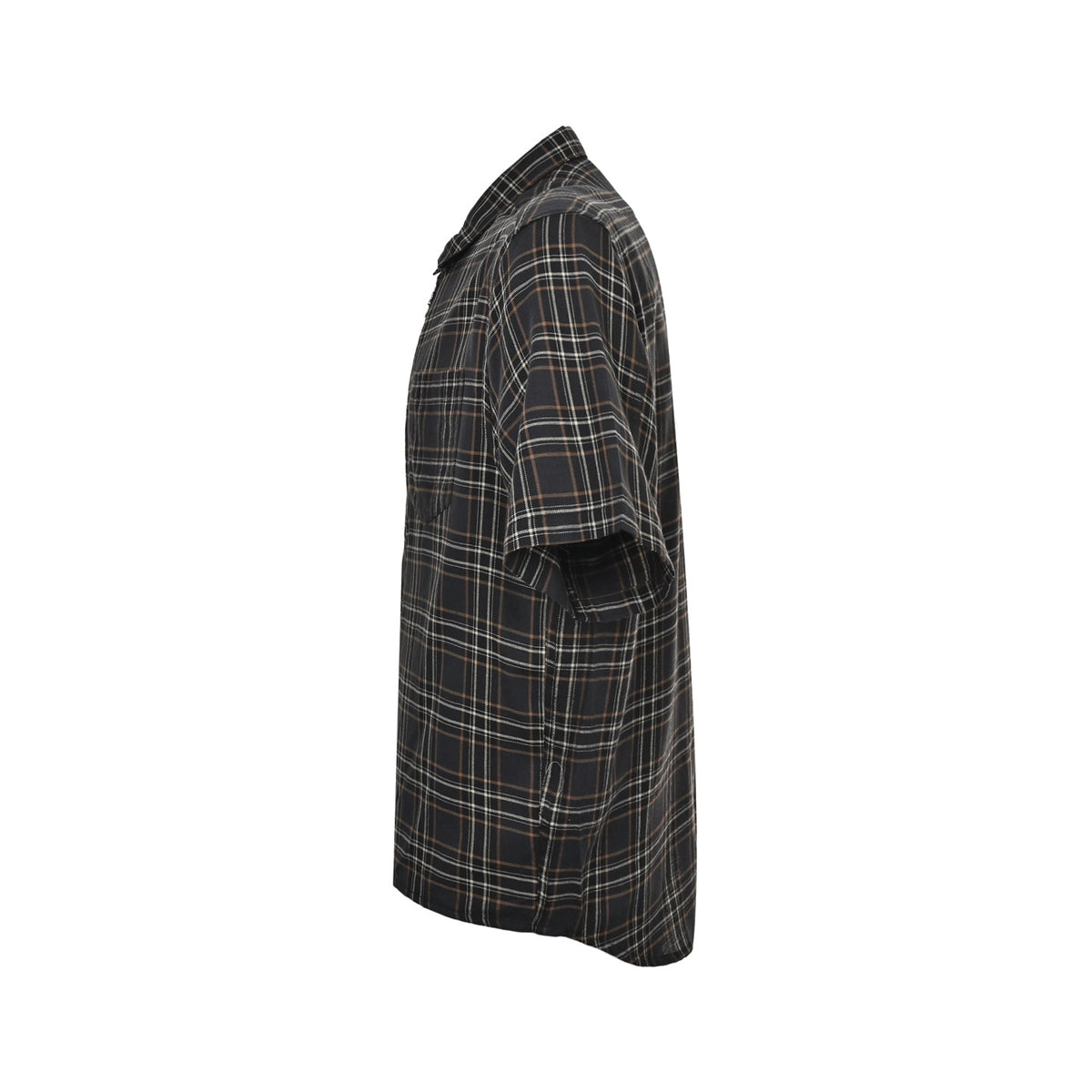 Chrome Hearts plaid short-sleeved shirt