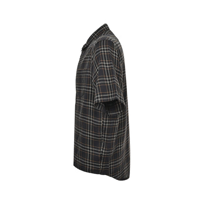 Chrome Hearts plaid short-sleeved shirt