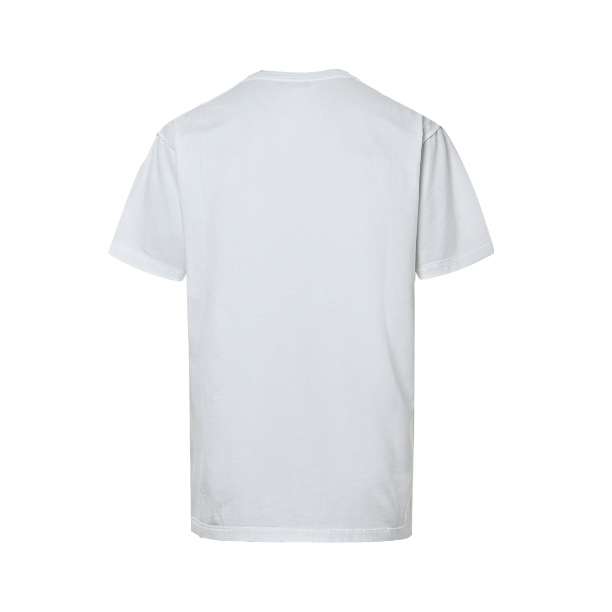 Balenciaga patch letter back-stitched short sleeves