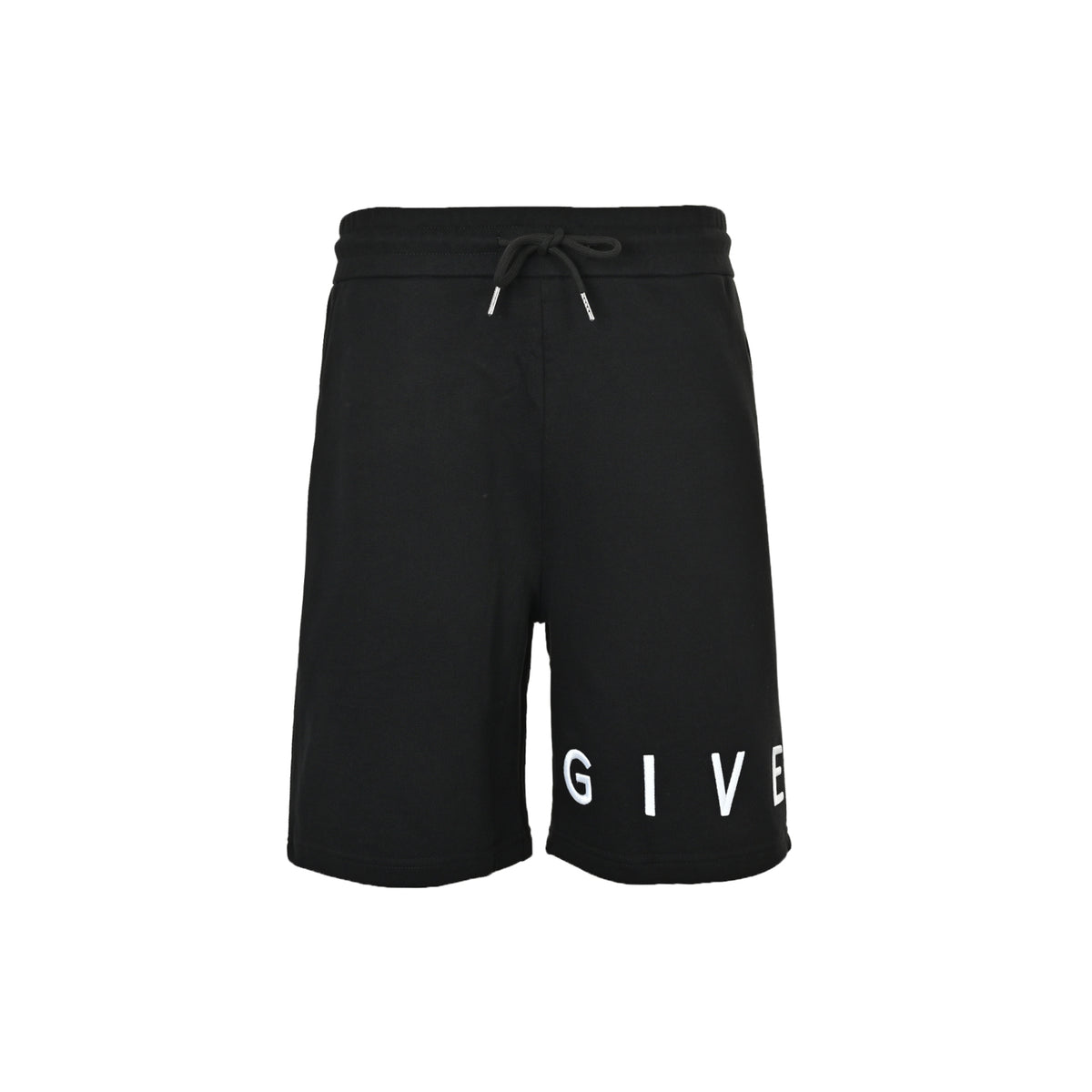 GIVENCHY three-dimensional embroidered letter shorts