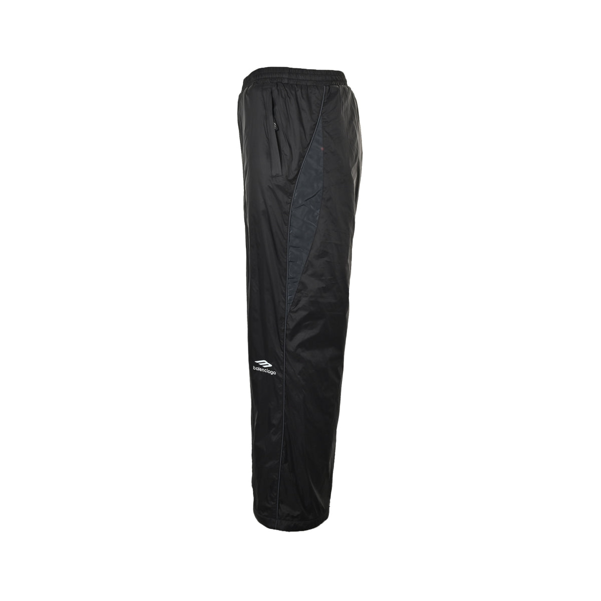 Balenciaga 3B nylon printed fleece trousers