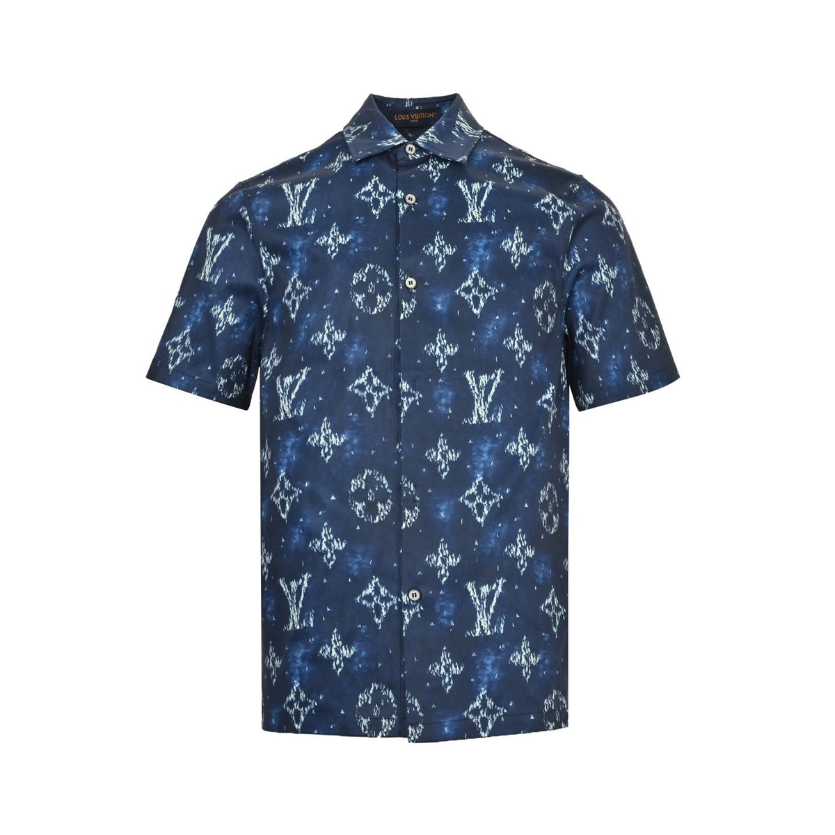 Louis Vuitton 25ss old flower all-over print rendering suit short-sleeved shirt