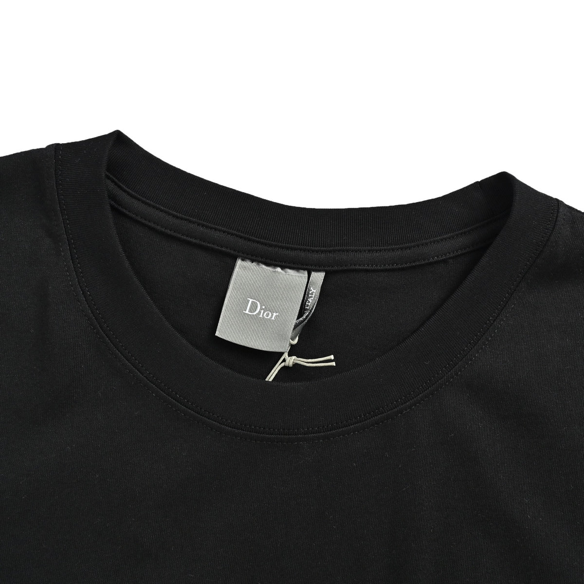 Dior 26ss letter logo embroidered short sleeves