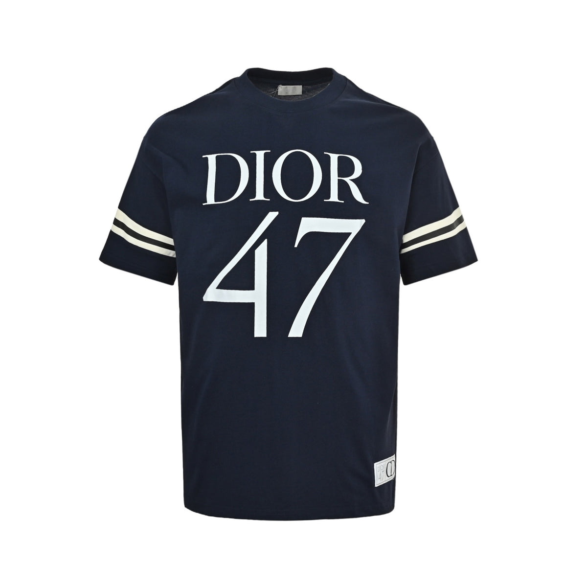 Dior 47 large letters logo printed short sleeves