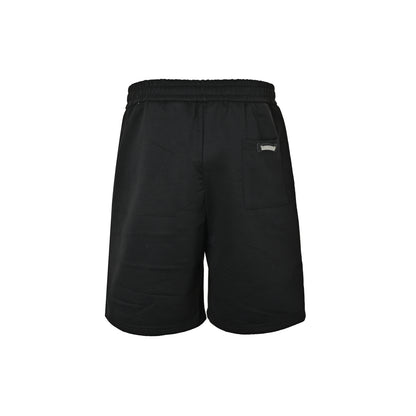 Chrome Hearts Sanskrit horseshoe cross pink embroidered shorts