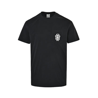 Chrome Hearts/Chrome Heart Pocket Vine Sword Print Short Sleeve