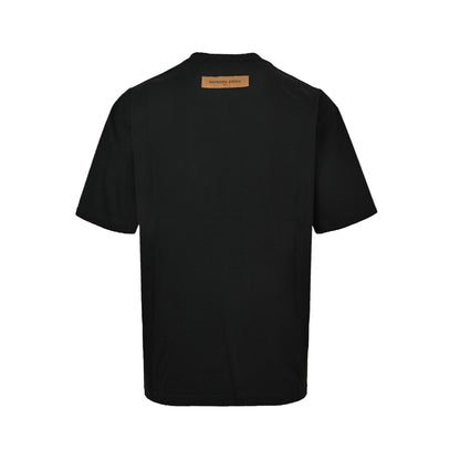 Louis Vuitton mottled logo printed letter short sleeves