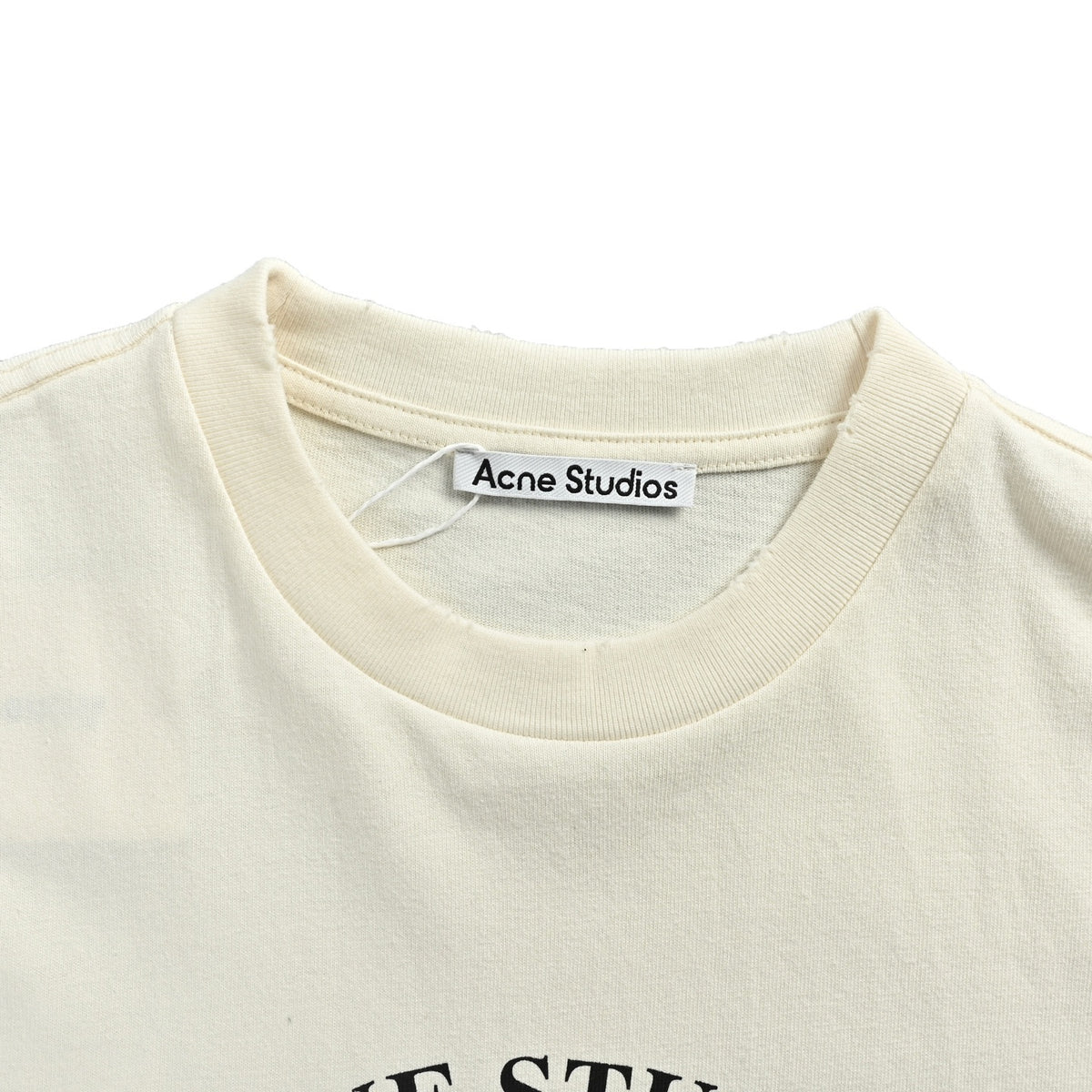 Acne Studios Clothes Printed Short Sleeves