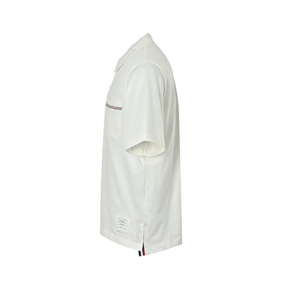 Thom Browne/Thom Brown Web Pocket Polo Short Sleeve