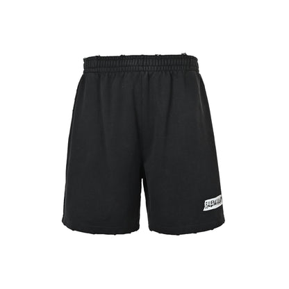 Balenciaga/Balanciaga 26ss masking tape letter print shorts
