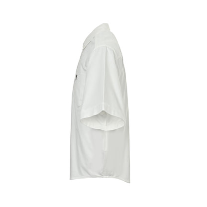 Ami Paris 26ss embroidered embroidered short sleeve shirt