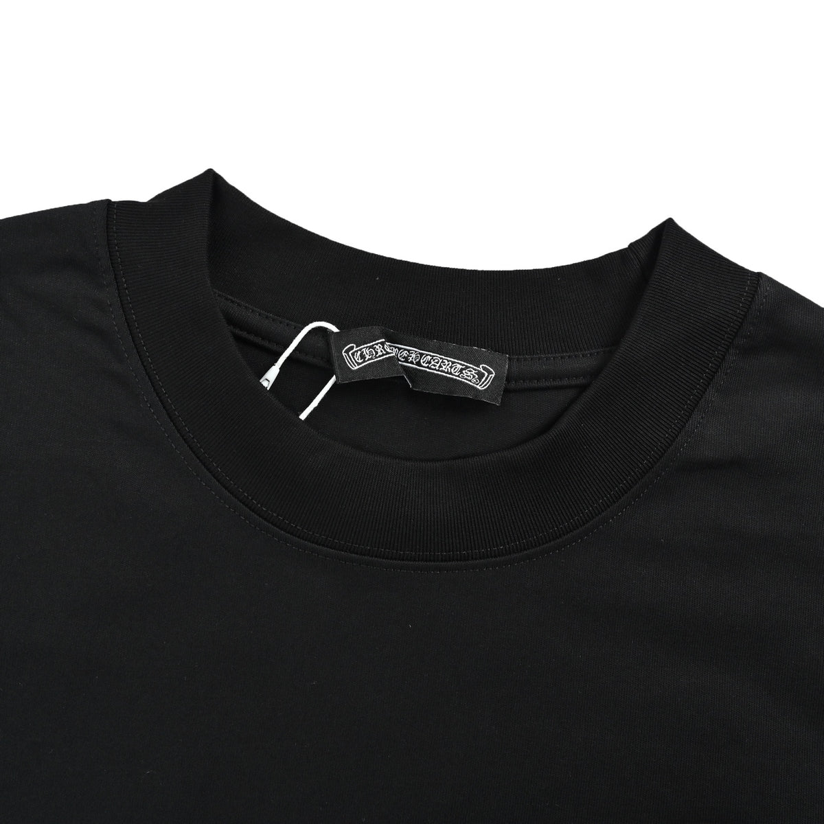 Chrome Hearts back logo patch embroidered round neck short sleeves