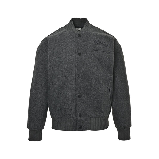 Dior embroidered patchwork baseball jacket