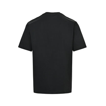 Balenciaga spray-painted graffiti printed short-sleeve