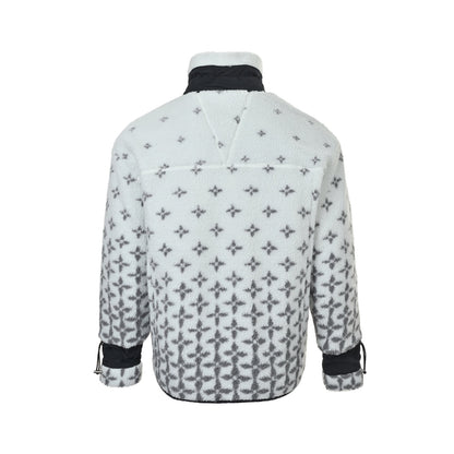 Louis Vuitton Presbyopic Gradient Printed Lamb Wool Jacket
