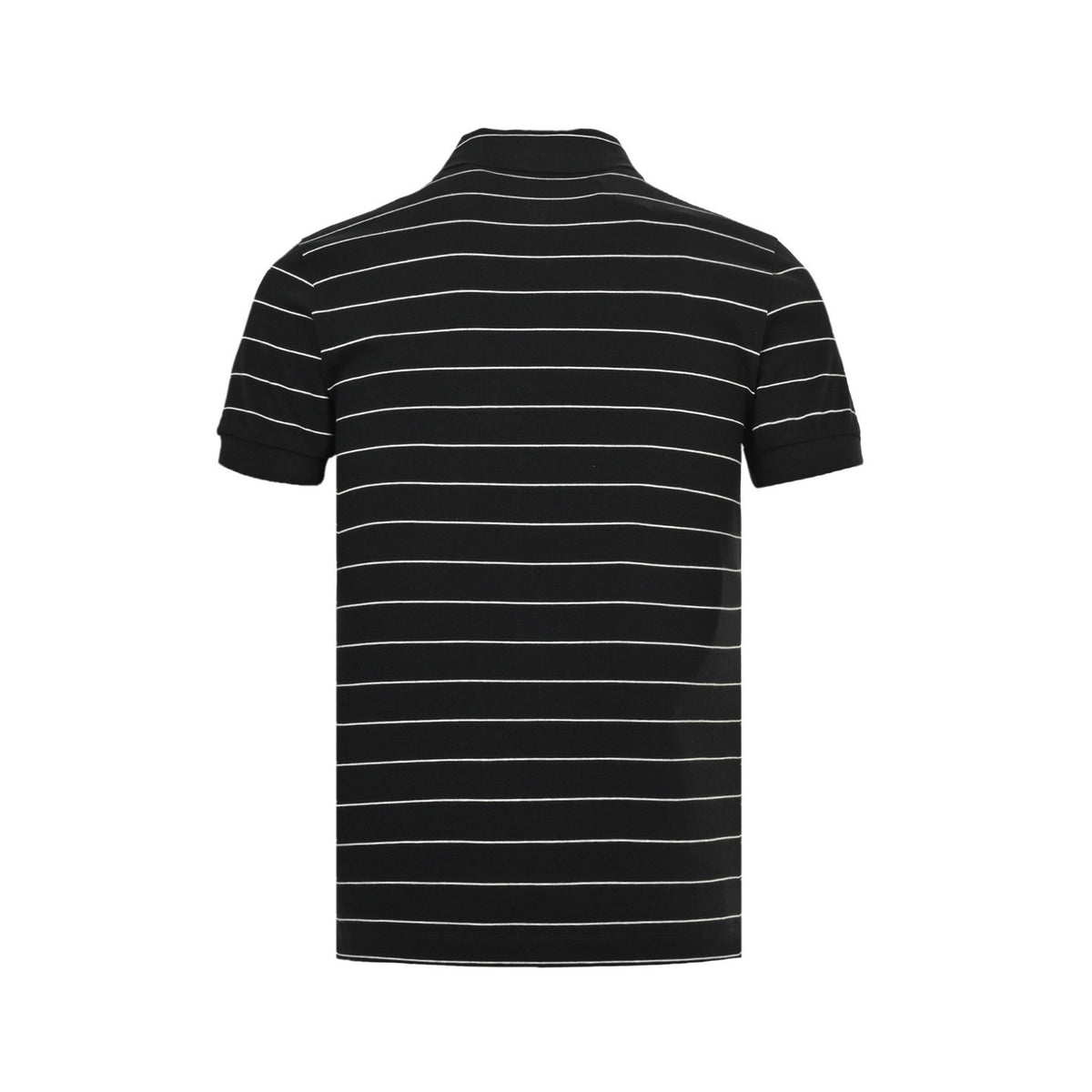 Prada 25ss triangle logo striped Polo short sleeves
