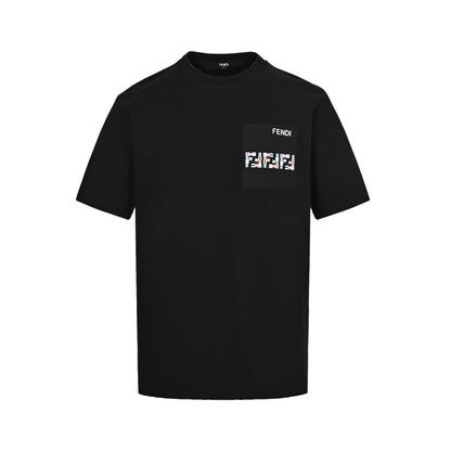 Fendi 25ss pocket FF embossed short sleeves