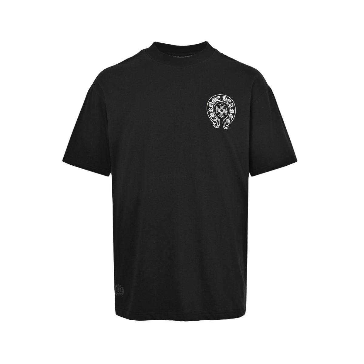 Chrome Hearts front and back horseshoe print short sleeves