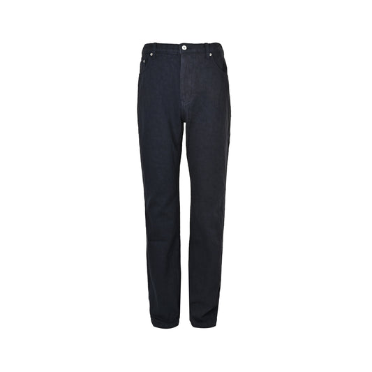Dior dark pattern all over printed jeans