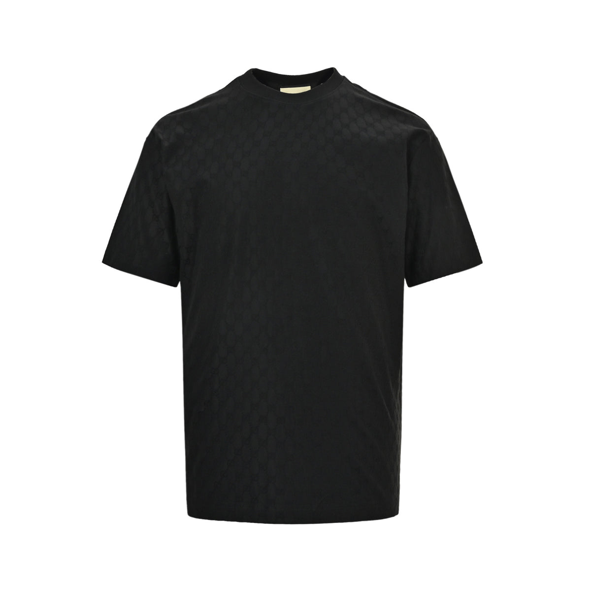 Gucci 26ss all over printed dark pattern old flower jacquard short sleeves