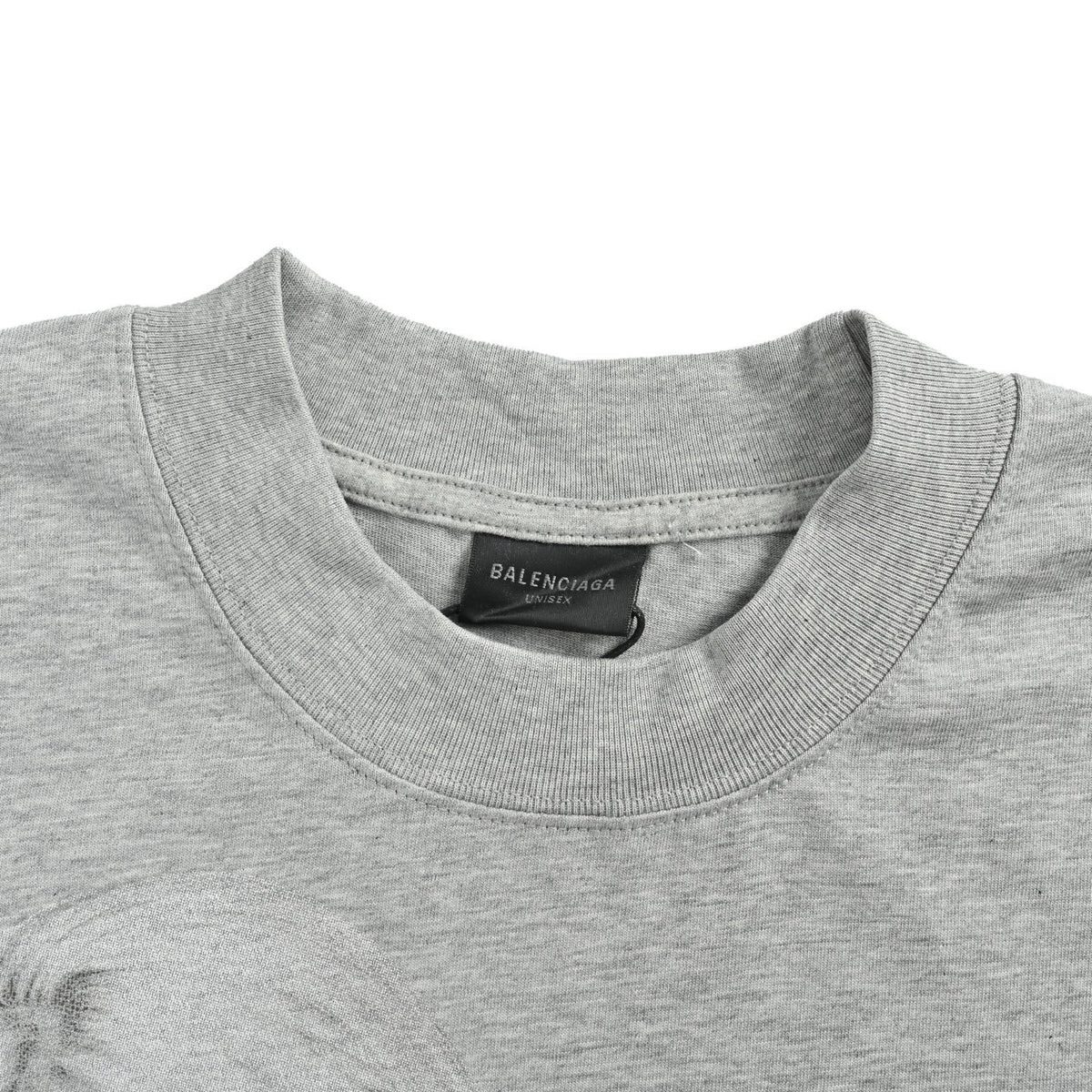 Balenciaga Britney joint printed washed short-sleeves