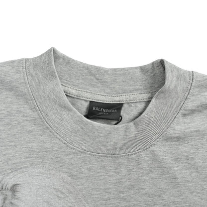 Balenciaga Britney joint printed washed short-sleeves