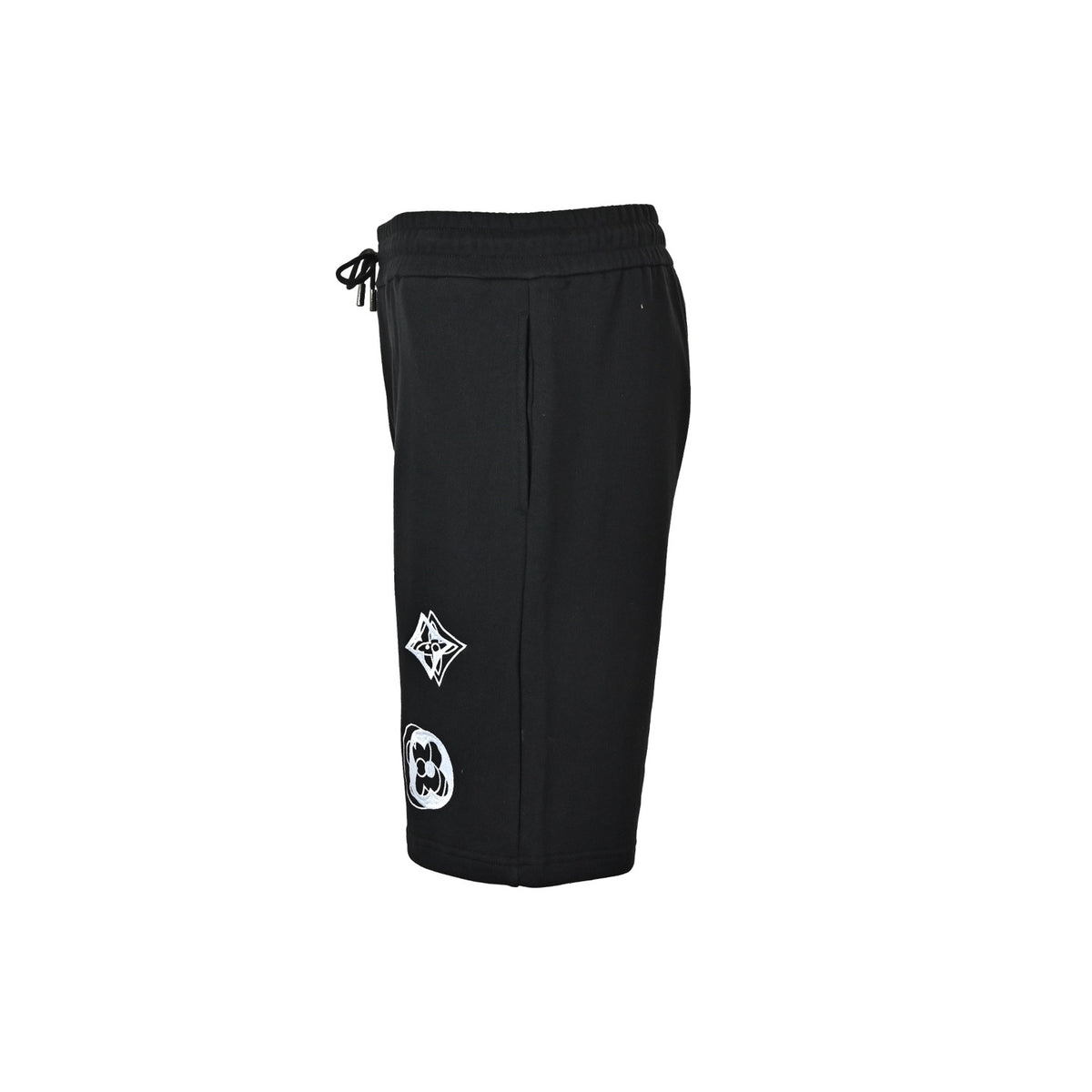 Louis Vuitton 26ss ghosting presbyopic embroidered shorts