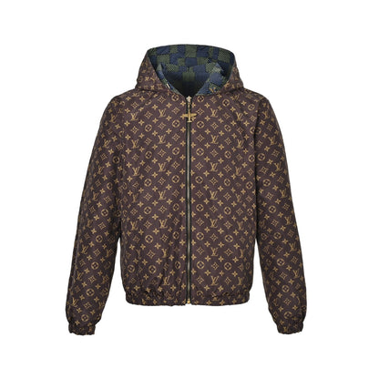 Louis Vuitton presbyopic checkerboard double-sided jacket