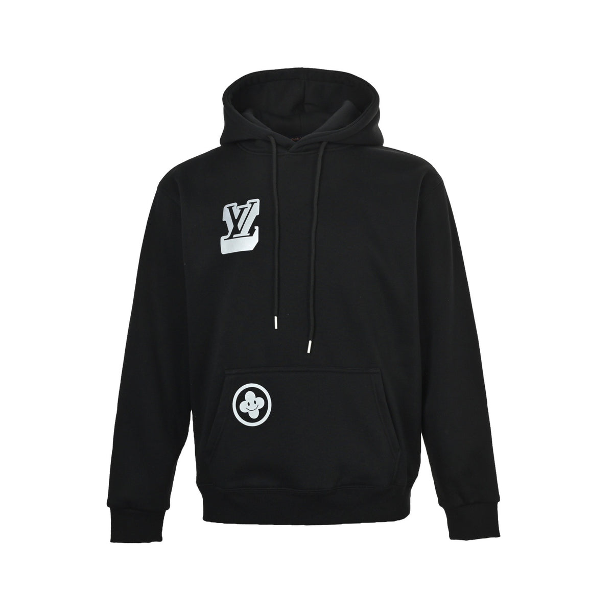 Louis Vuitton 25Fw smiley hooded sweatshirt