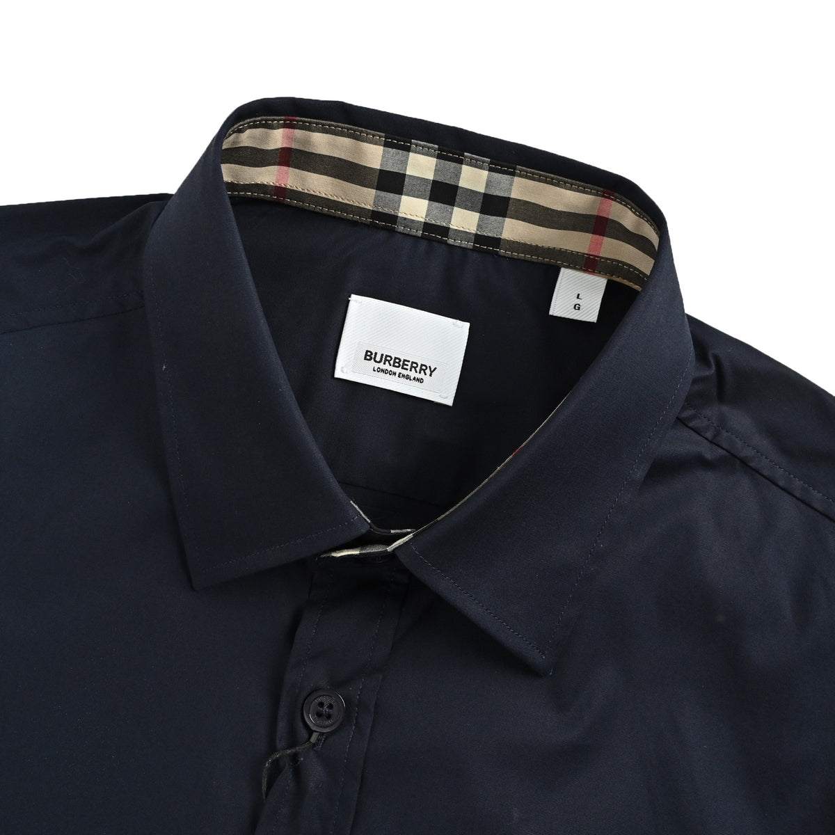 Burberry classic TB small label embroidered shirt