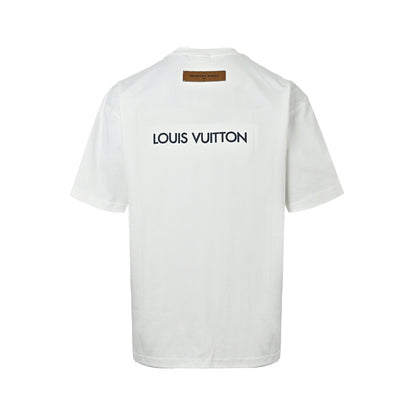 Louis Vuitton Fei Dong letter logo printed short sleeves