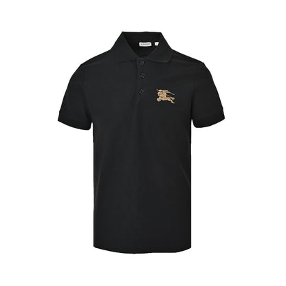 Burberry 26ss War Horse Logo Embroidered Polo Short Sleeve