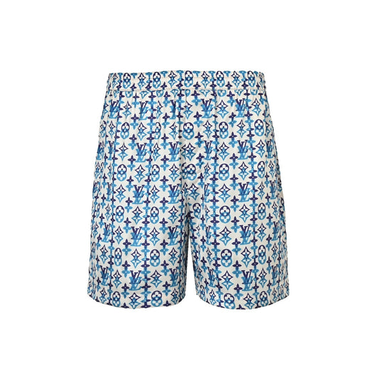 Louis Vuitton full-length presbyopia print suit shorts