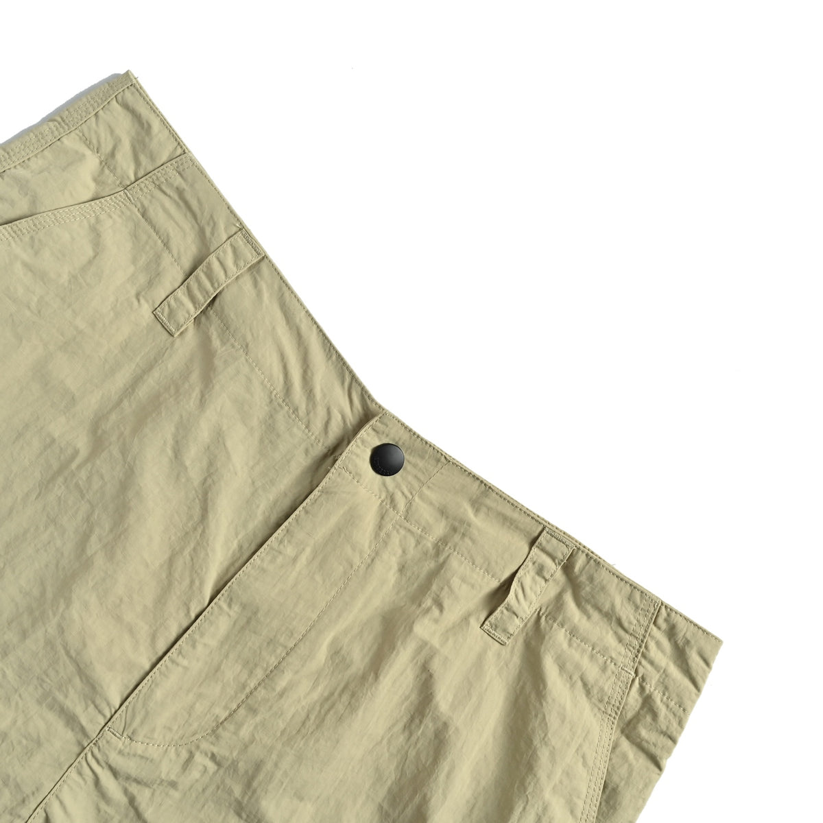 Burberry Knight embroidered nylon diagonal zipper cargo shorts