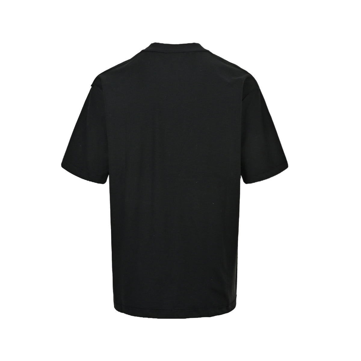 Balenciaga 24ss inverted letters overlapping embroidery short sleeves