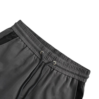 Prada 25ss back pocket flap red stripe trousers